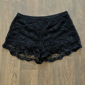 Mossimo crochet lace shorts